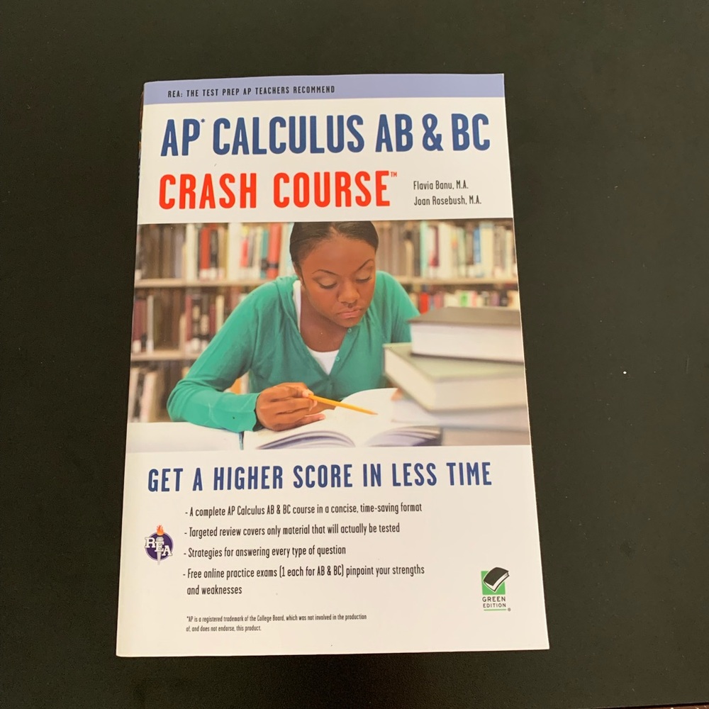 AP Calculus Crash Course Book